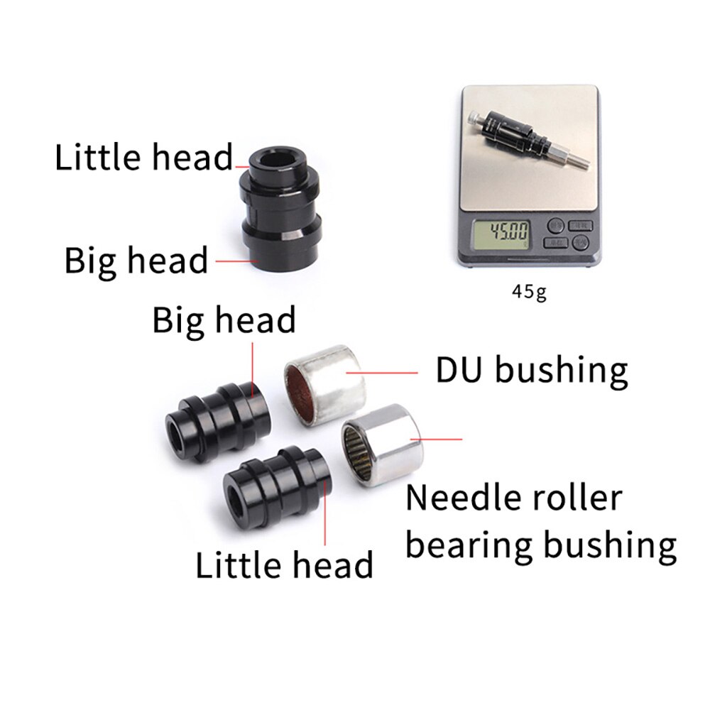 Bushing Repair Mountain Bike Rear Shock Repair Tool Bicycle Absorber Bushing Install Tool Kit For Cycling Needle Bearing Bushing