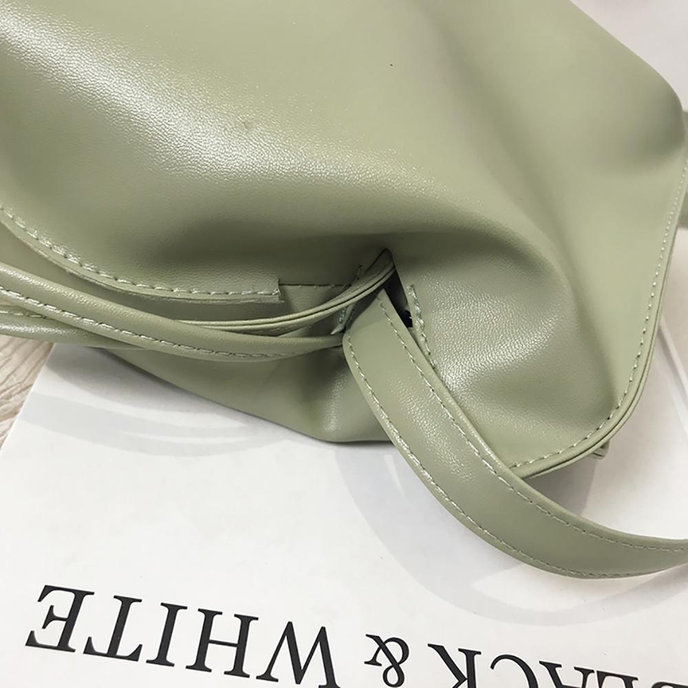 Mint Eimer Tasche Leder Crossbody-tasche für Frauen Kleine Schulter Taschen Luxus Handtaschen Frauen Taschen Messenger Taschen #20