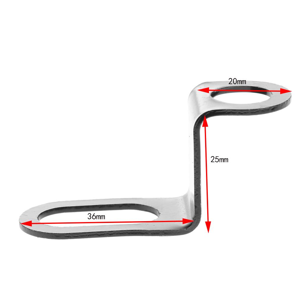 Staffa di montaggio in metallo per cavo sensore tachimetro universale per moto