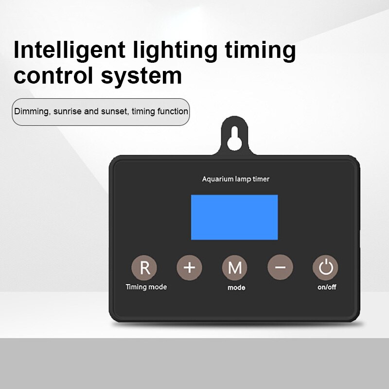 Controlador de temporizador inteligente para acuario, sistema de Control de sincronización de luz
