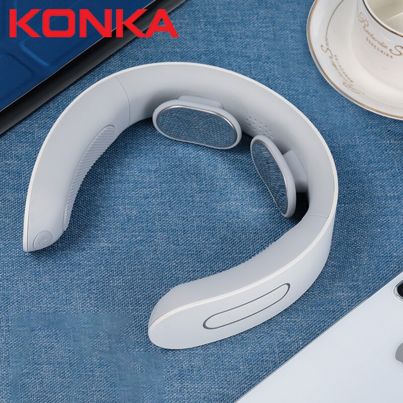 KONKA Cervical Massager Shoulder Neck Household Electric Multifunction Neck Cleaner Intelligent Heated Shoulder Neck Massager