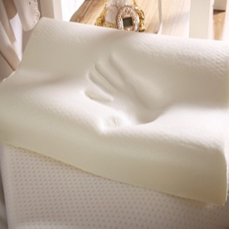 Almohada de espuma viscoelástica, almohada de protección de cuello, almohada ortopédica para el hogar, almohada de protección de cuello Cervical 60X40CM