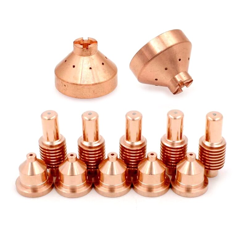Plasma 600 Cutting Torch Electrode 120573 Tip 120826 Nozzle Drag Shield 120828 Replacement Parts 12pcs