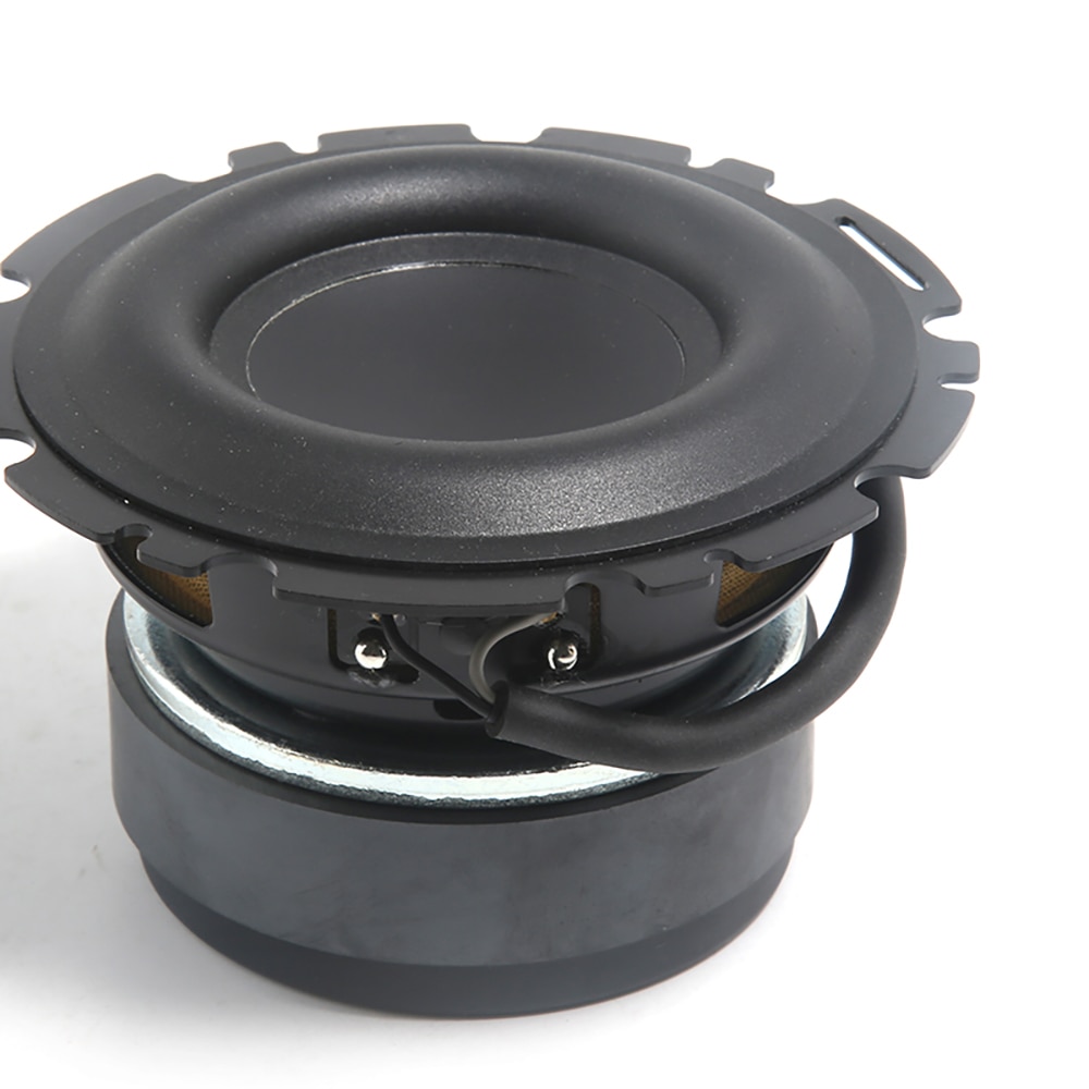 4.5Inch Mid-Bass Grote Rubberen Luidspreker Composiet Aluminium Wastafel Speaker 4ohm 50W Full-Range Onklopbare Diy home Theater Hoorn