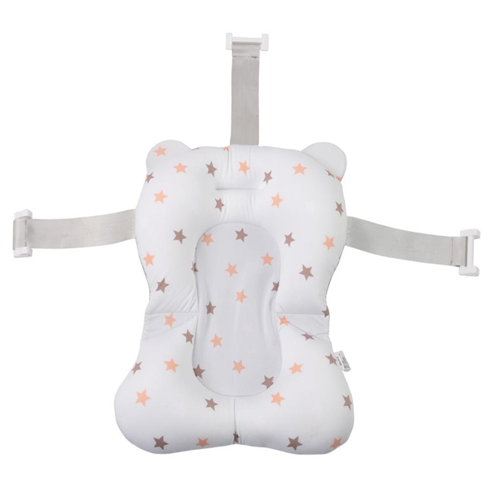 Alfombrilla de bañera portátil para ducha de bebé, duradero, alfombrilla de bañera de seguridad para bebé, soporte para asiento: E
