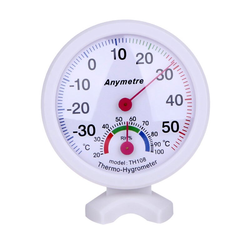 Portable LCD Digital Centigrade Thermometer Hygrometer Temperature Thermometer Humidity Monitoring Meter Detector for Home