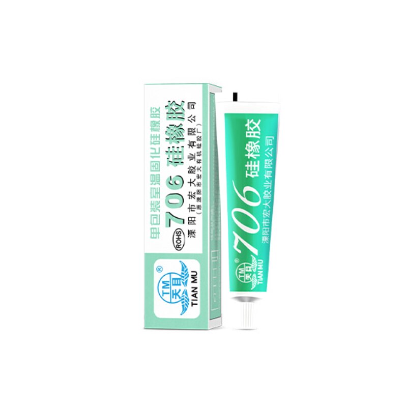 1Pcs 704 Siliconen Rubber 708 Siliconen Thermische Siliconenvet 703 Ingemaakte Siliconen 705 Kit 706 Isolatie Waterdicht: 706 Translucent