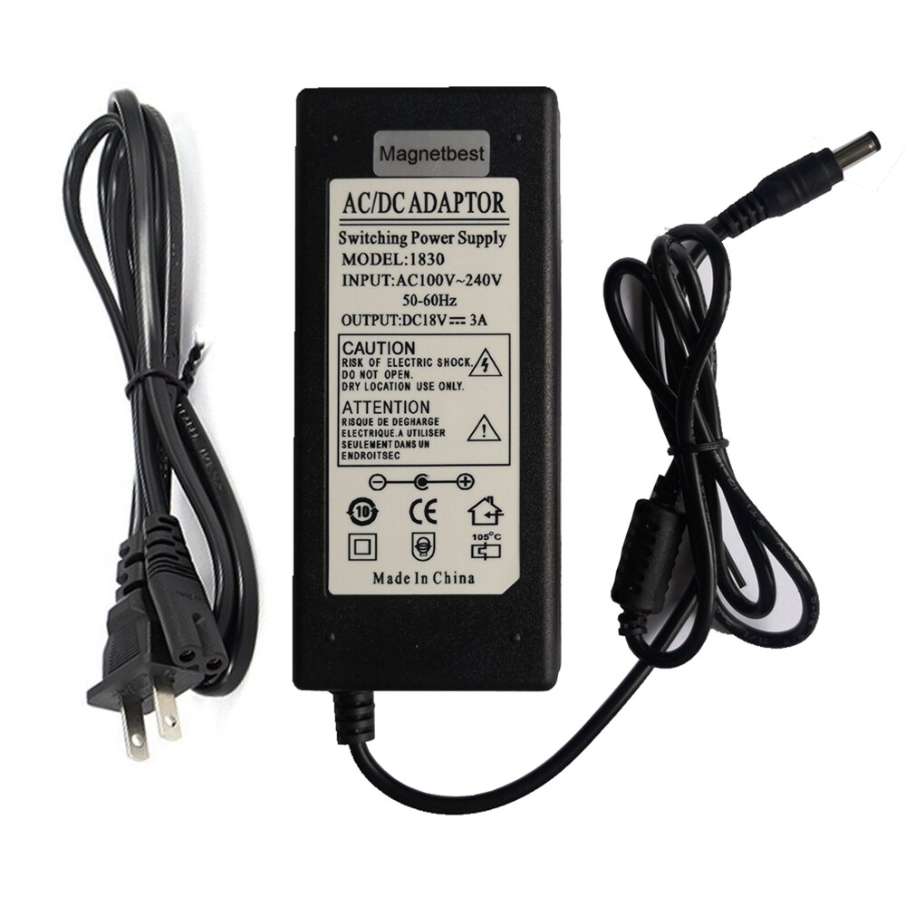 18v 3a ac -dc -sovitinta jbl onbeat venue lt -verkkovirtalaitteen kaiutinlaturiin 18v 2a 2.5a 3.3a ac -kaapelilla