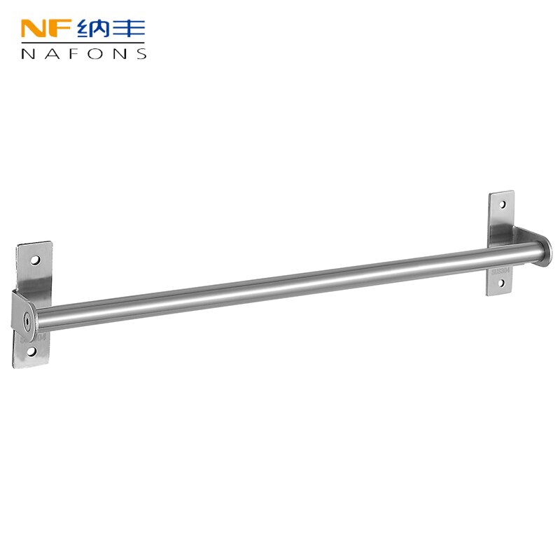 304 Stainless Steel Kitchen Shelf Rack Accessories Organizer Storage Shelf Pot Rack Bottle Holder 60-80cm Tube: 600mm silver