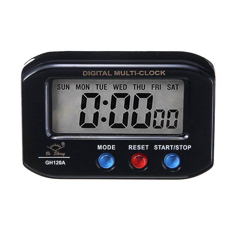 Night Light LED Digital Alarm Clock Home Office Desktop Clocks Travel Square Alarm Clocks Portable Table Mini Display Clock