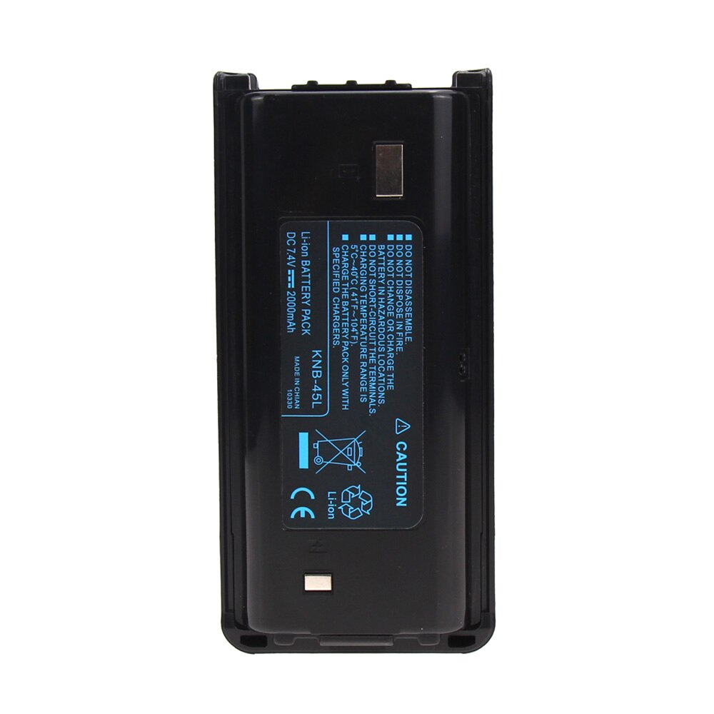 2000 Mah Li-Ion Batterij Voor Kenwood KNB-45L TK-2207 TK-3207 TK-2312 TK-3312: Default Title