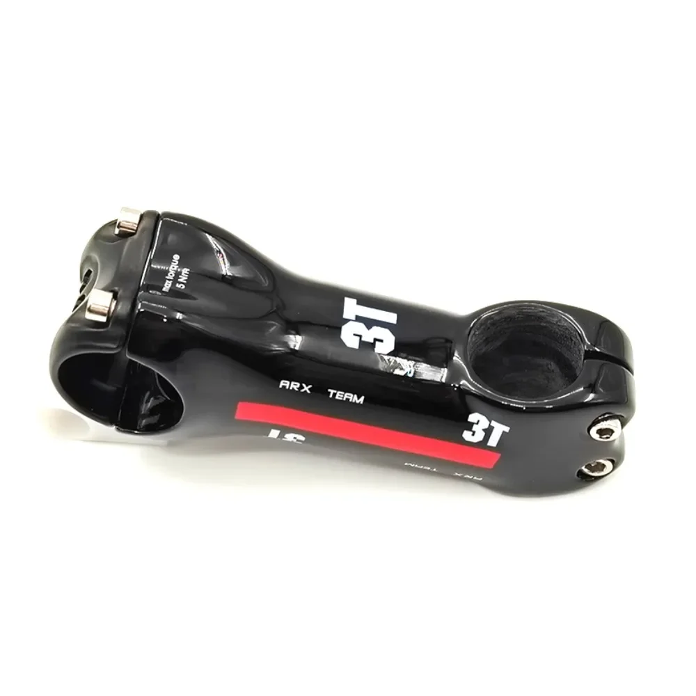 Vástago de bicicleta de carbono 3T de superior, vástago de bicicleta de carretera T800, ángulo de vástago de fibra de carbono para bicicleta de montaña de 6/17 grados/diámetro del dirección 28,6mm, piezas de bicicleta