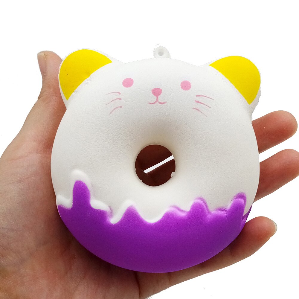Bola antiestrés de Anime para niños, juguete de Abreact, pastel, ciervo, Panda, alivio del estrés de elevación lenta, relajante, juguetes de presión