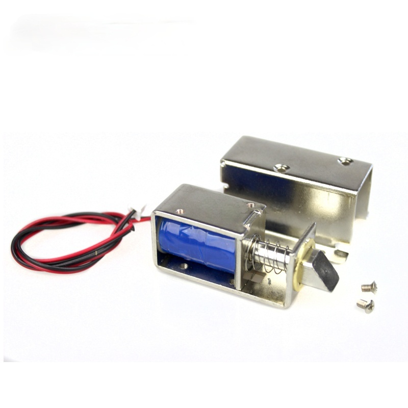 DC12V 0.8A small electromagnetic lock storage cabinets electronic lock mini electric bolt lock drawer file cabinet lock