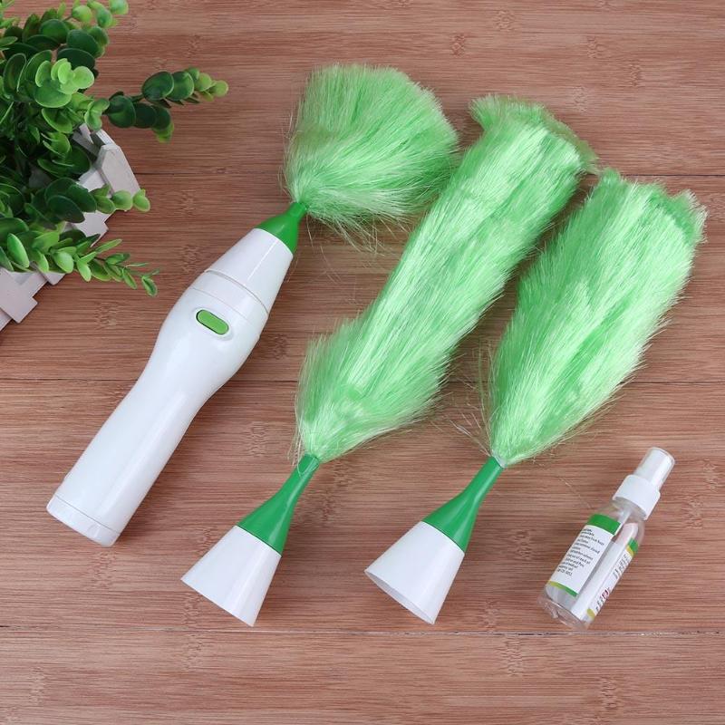 Multifunctionele Elektrische Dusters Dust Cleaning Brush voor Blinds Furniture Electronics Plumeau Window Cleaner