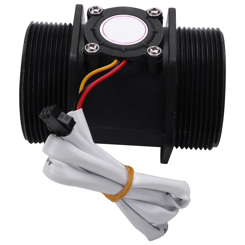 DN50 Plastic Hall Turbine Water Flow Meter Sensor 2 Inch Flow Sensor 5-250L/Min