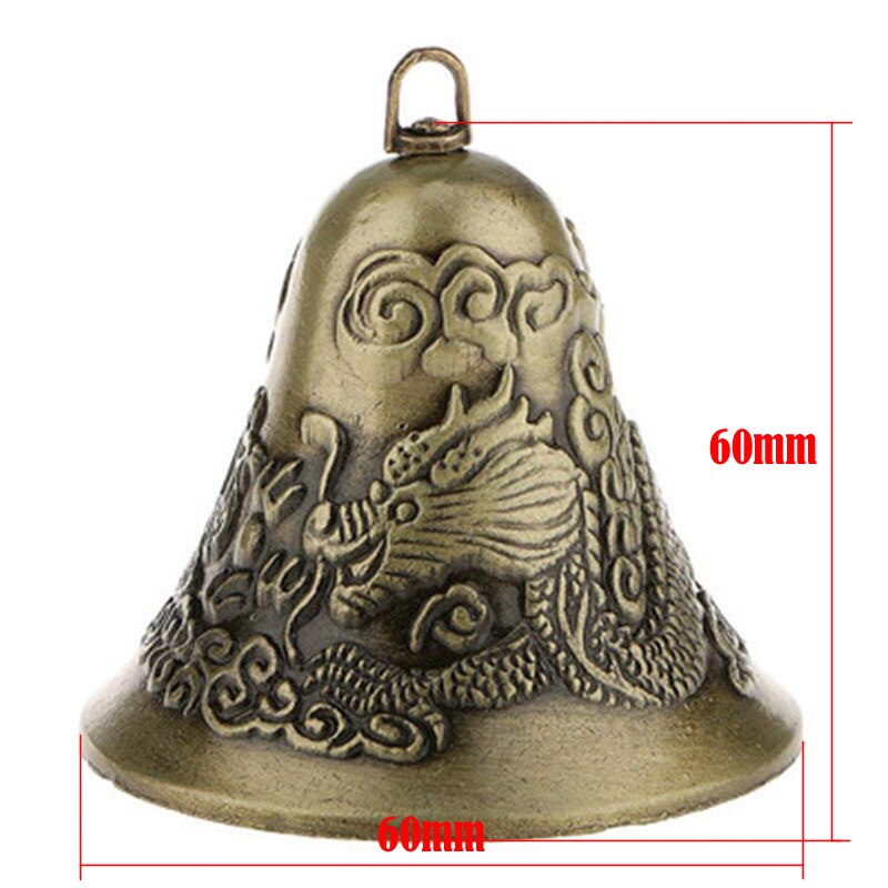 1 Pcs Koe Paard Schapen Grazen Koper Bells Grote Verdikte Vee Schapen Zinklegering Antieke Klokken Luid Scherpe Pread Verder