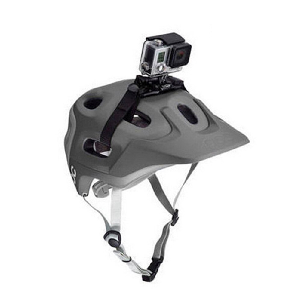 Adapter Verstelbare Riem Fiets Action Duurzaam Video Black Mount Helm Strap Vented Sport Camera Houder Accessoires Voor Gopro