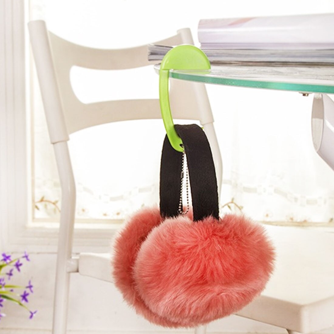 Muur Hanger Holder Handtas Hanger Decoratie Reizen Draagbare Plastic Tas Haak Voor Opknoping Decoratieve Tafel Purse Bag Haken