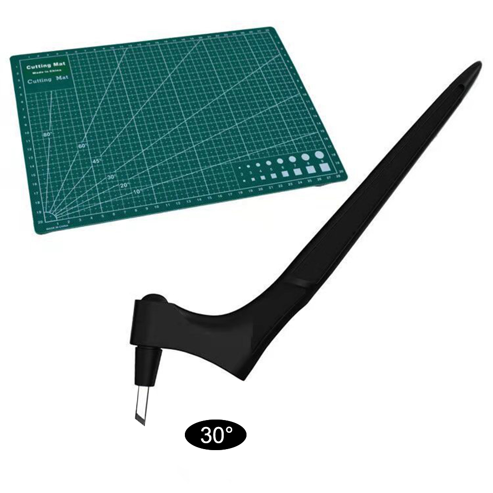 Craft Cutting Tools 360 Rotary Cutter Paper Jam Pattern Carving Knife Decoupage Sculpture Engraving Cutter DIY Art Tool: 14