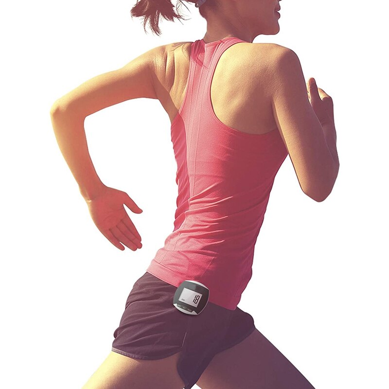 El mejor podómetro, operación simple, podómetro para correr y caminar con calorías quemadas y Contador de pasos