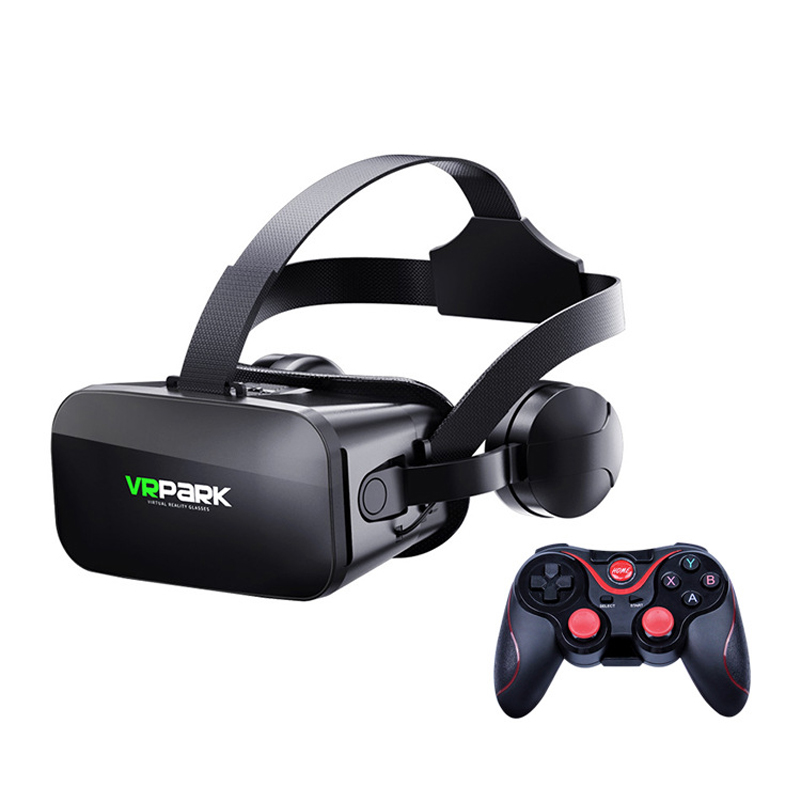 J20 Casque VR Virtual Reality Bril 3D Bril Headset Helm Voor Smartphone Google Kartonnen Stereo Voor xiaomi huawei