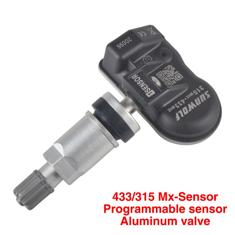 315 433Mhz Mix Sensor Bandenspanning Monitoring Tpms Programmeerbare Sensor Universele Bewerkbare Tpms Tool Programma Voor Sunwolf: metal 433 315