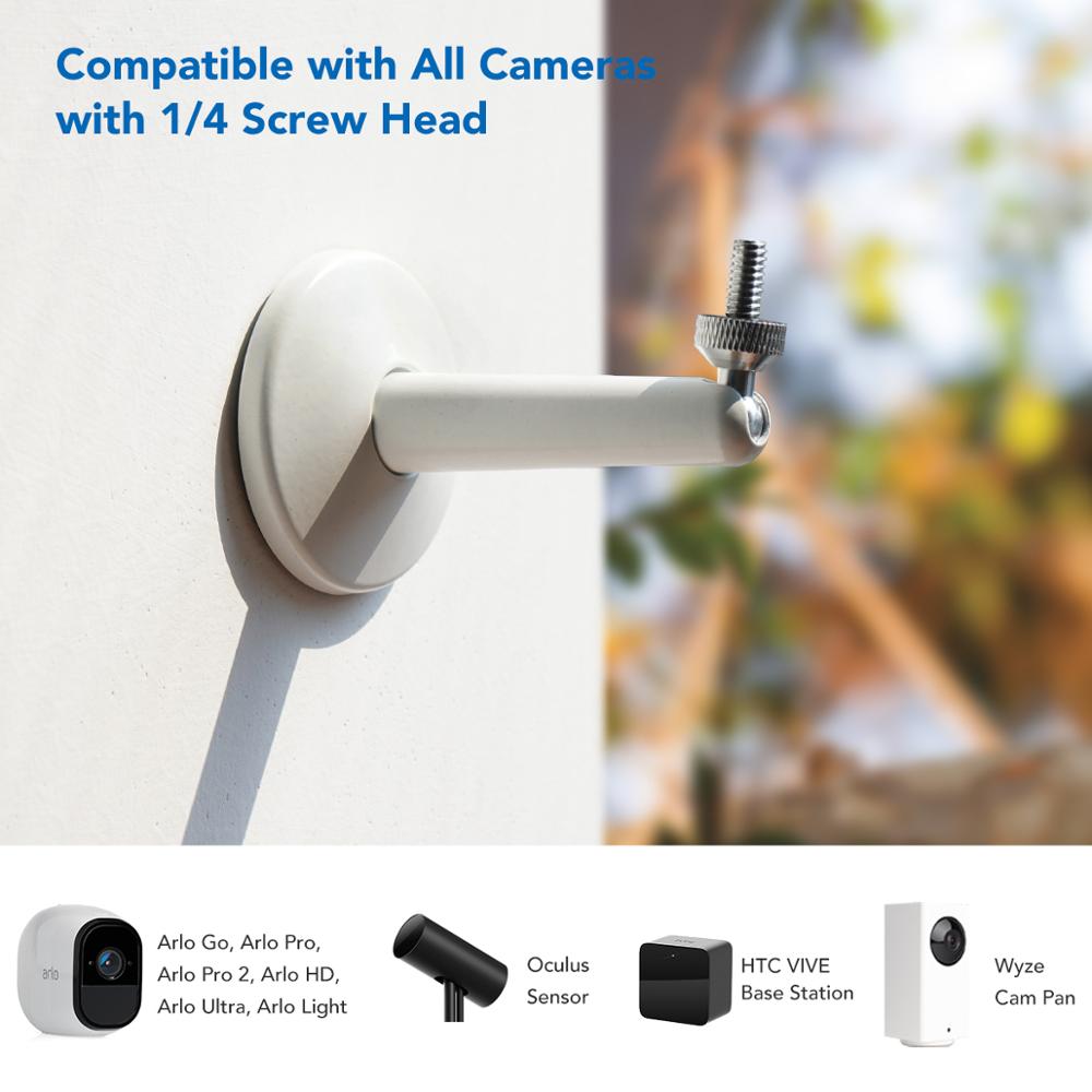 KIWI design 2Pack in lega di alluminio di sicurezza Alro Camera parete soffitto mount rotante esterna/interna del supporto della parete della macchina fotografica staffa