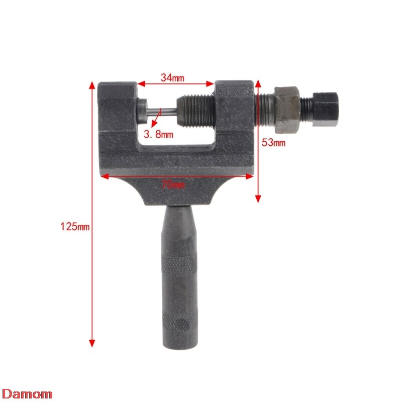 Motorcycle Bike Heavy Duty Chain Breaker Cutter Tool 420 428 520 525 530 Damom