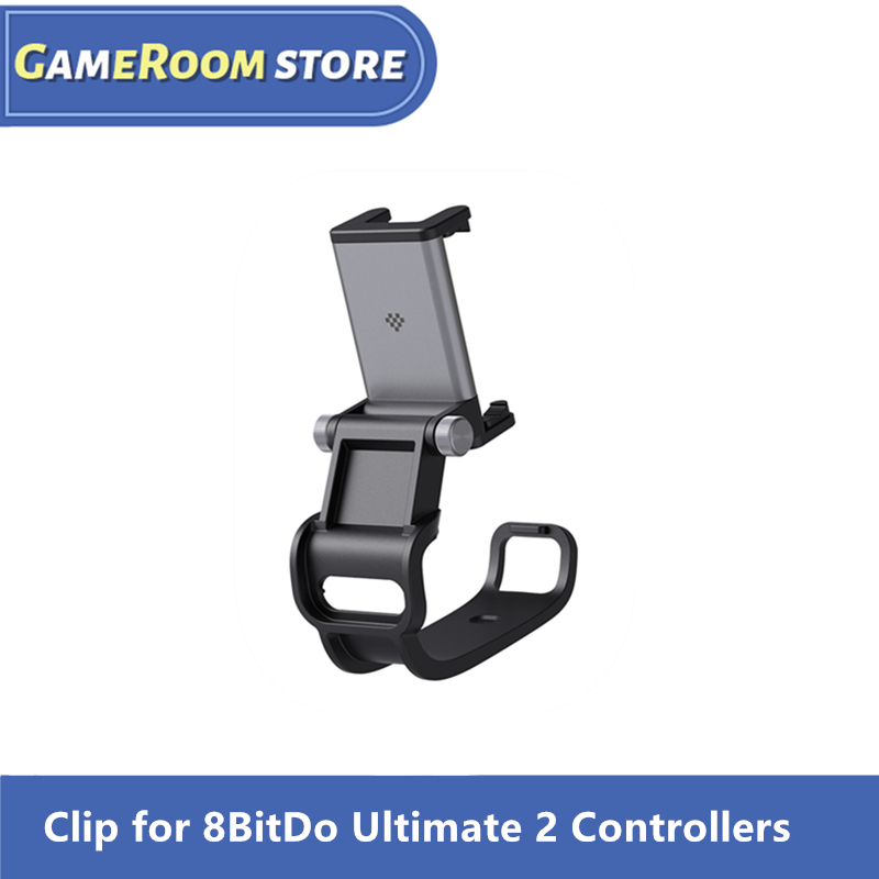 Soporte para teléfono móvil 8BitDo, Clip para juegos para controladores Ultimate 2, soportes para juegos, extensor de Clip para controlador, soporte para mando: Default Title