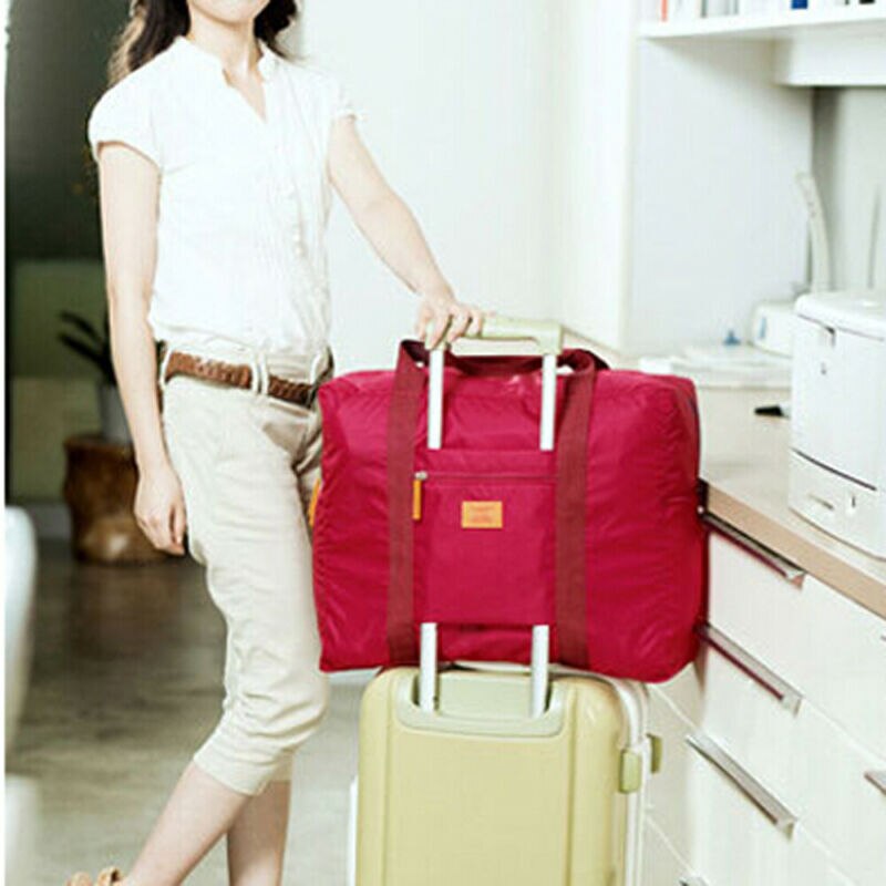 Opvouwbare Reizen Opslag Bagage Handbagage Organizer Hand Schouder Plunjezak