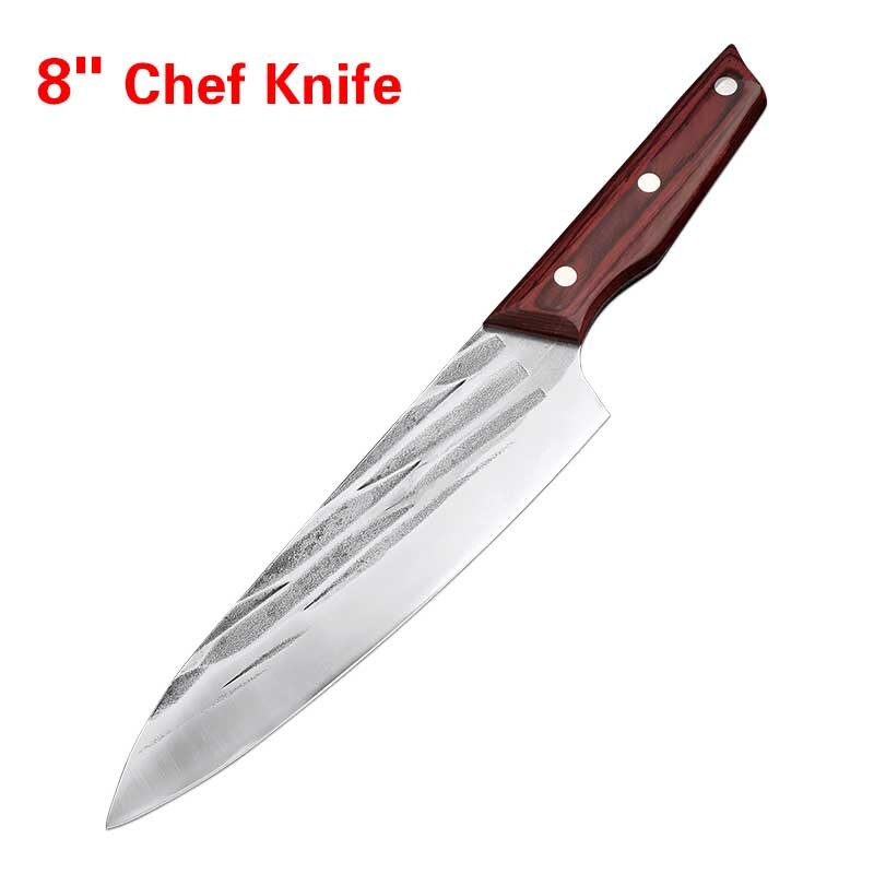 Chinese Kitchen Chef Knife Multifunctional Meat Cleaver Vegetable Cutter Butcher Knife Slicing Knife Cooking Tools: I