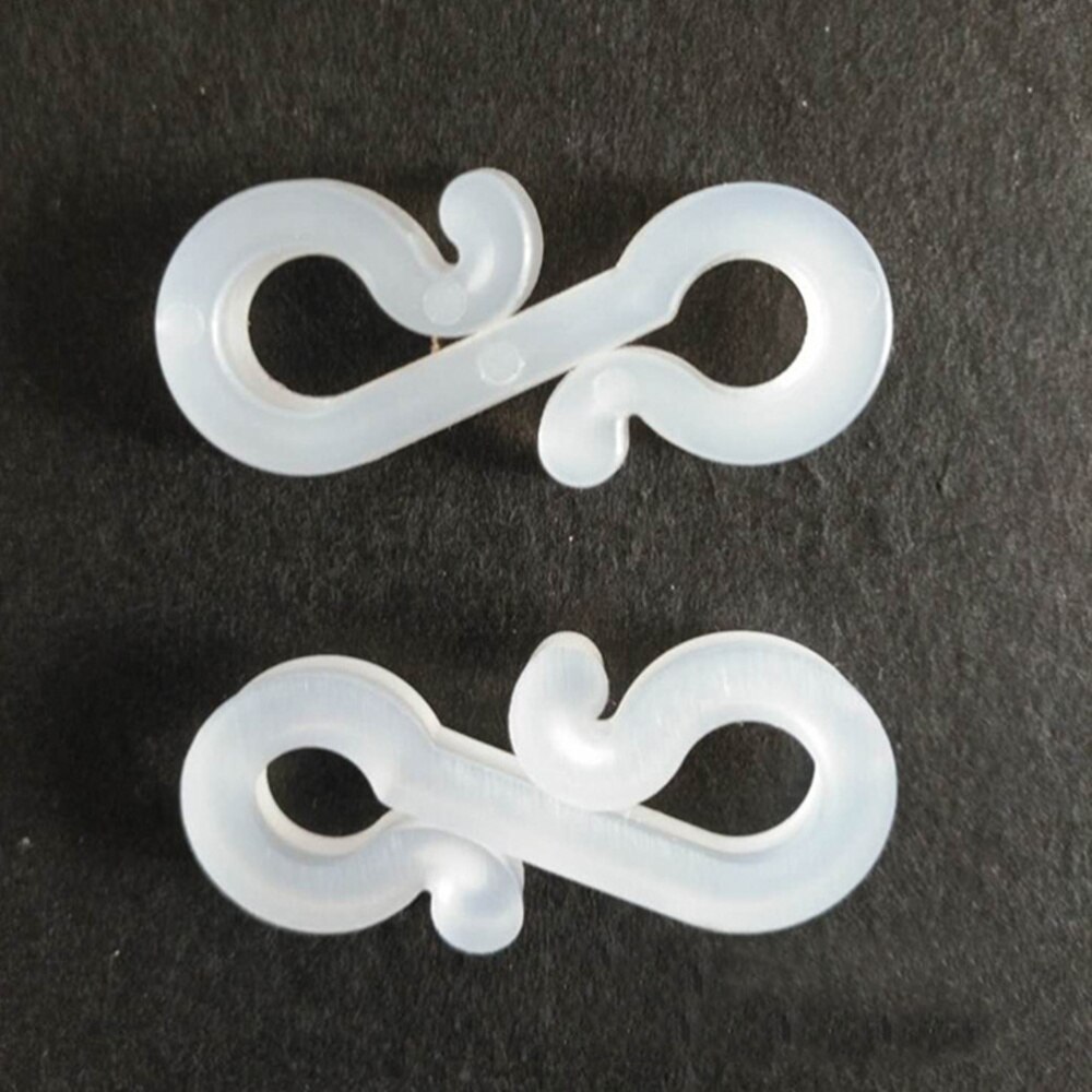 24 Pcs Kerst Hange Plastic Decoratieve Wit S Clips Voor Fairy String Touw