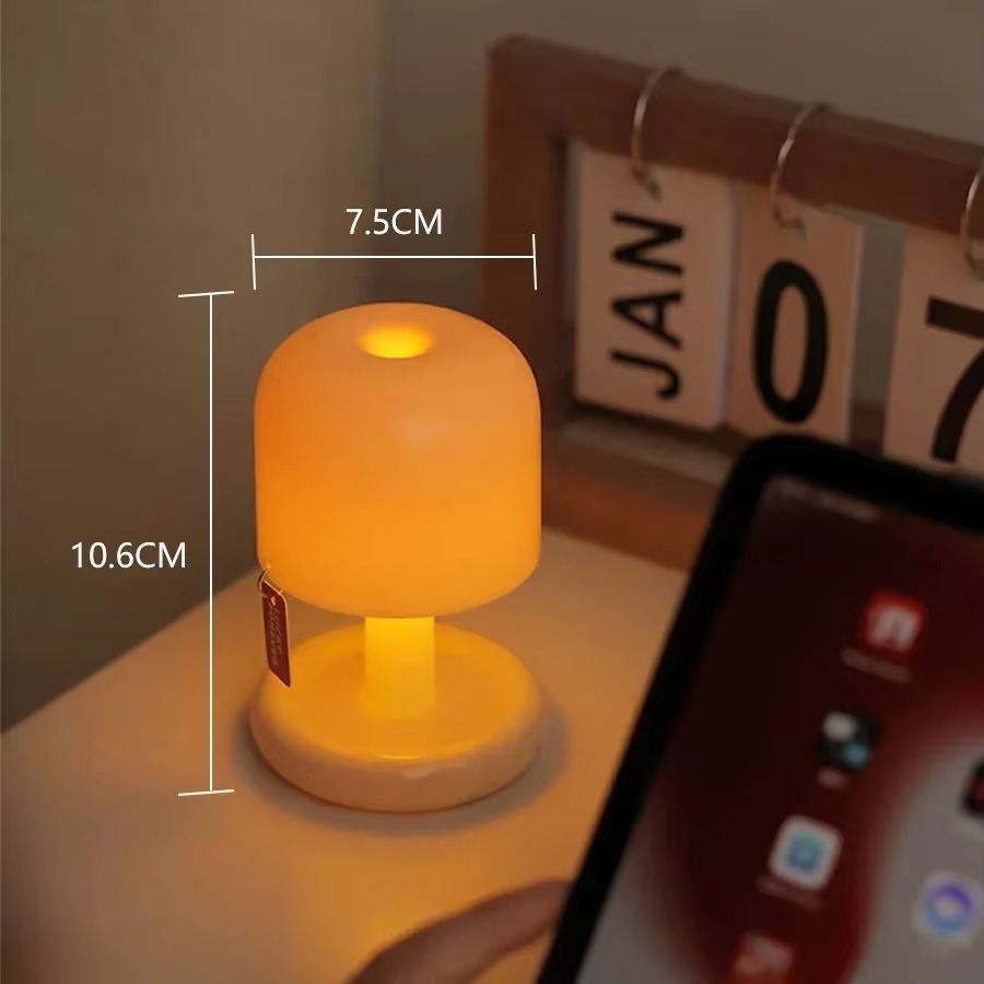 Solnedgang nattlys ledet bordlampe mini usb oppladbar skrivebord nattbord soverom bar rominnredning atmosfære stemningslys minimalistisk