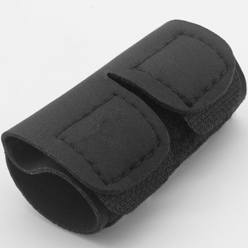 Protector de dedos para voleibol, funda protectora de vendaje, Protector de soporte para baloncesto: Marrón / M