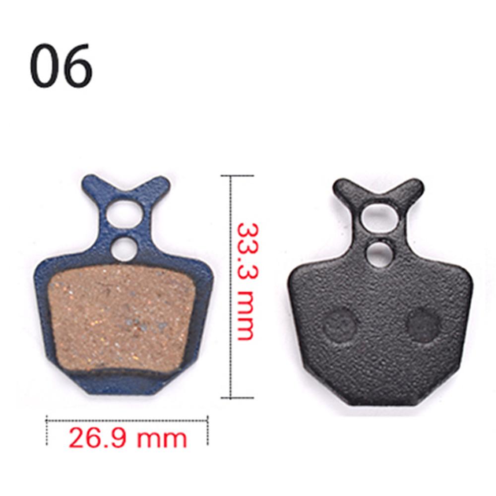 Plaquettes de freins à disque organiques de vtt, 2 paires (4 pièces), VTT en résine, M355/BB5, universelles, accessoires: CY-06-2 pairs