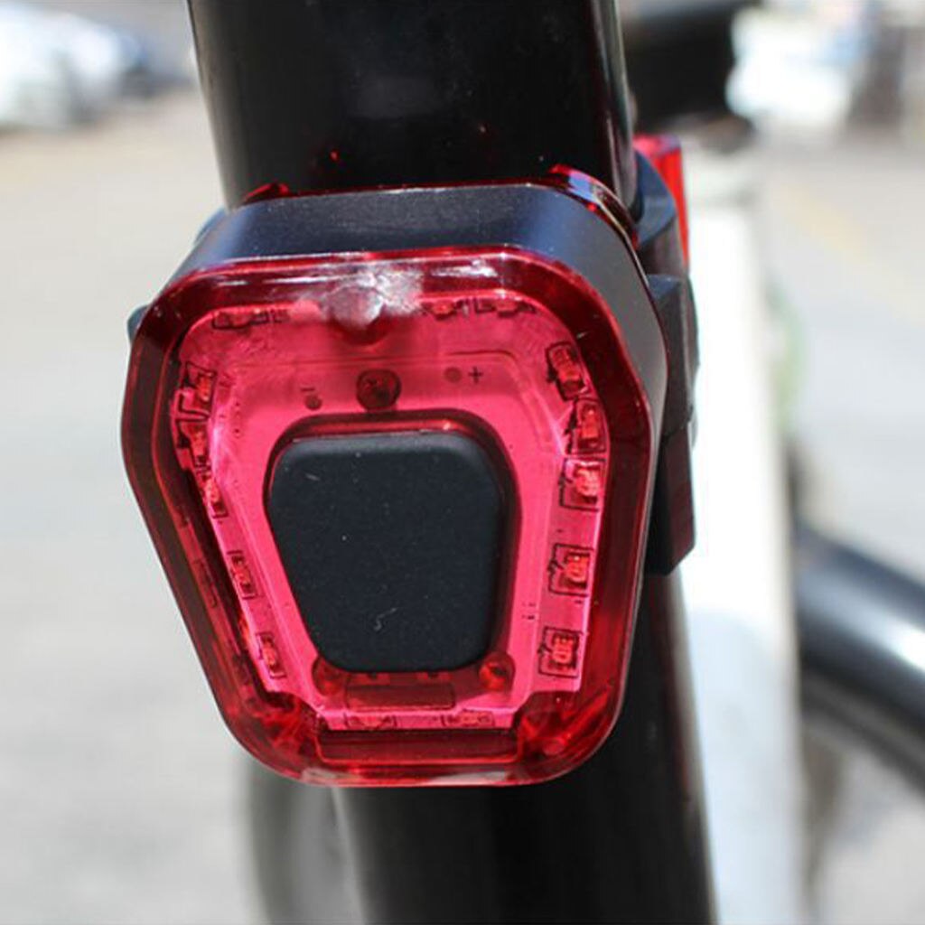 Fiets Licht Led Achterlicht Fiets Zaklamp 5 Modi Veiligheid Rood Licht Fietsen Veiligheidswaarschuwing Lamp IPX4 Waterbestendig