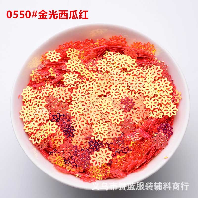 9mm gouden pailletten diy kleding accessoires accessoires pailletten bruiloft kerst feest decoratie materialen pailletten: 0550