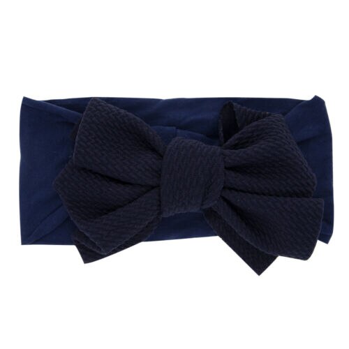 Baby Toddler Turban Headband - Floral Pattern Cotton Bow Hair Band Accessories