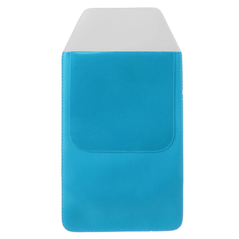 M17F 5Pcs/Bag PVC Pen Bags Pencil Case Pocket Protector Office Hospital Doctor nurse Supply: BL