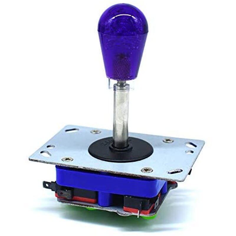 2 sztuk drążek sterowy owalny nietoperz szczyt piłka szczyt uchwyt gałka typ amerykańnarty kryształ dla pełen werwy SANWA SEIMITSU arkada1w górę