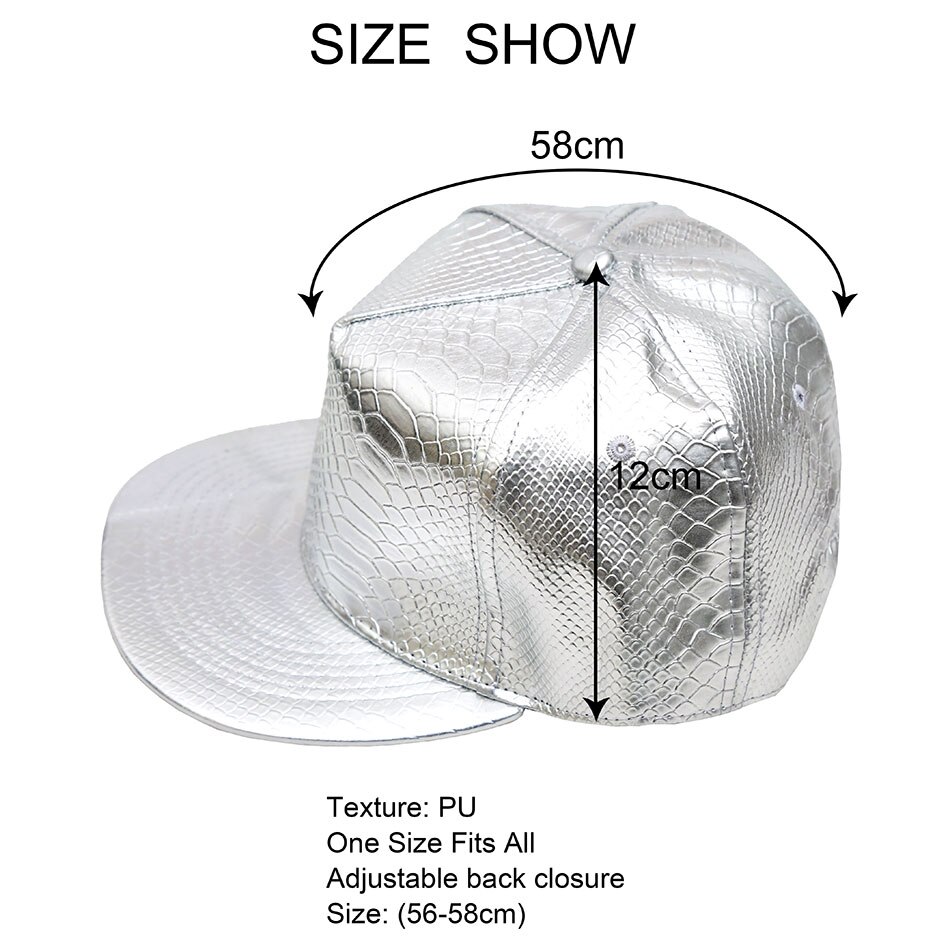 Zecmos pailletten hoeden heren straatpetten hiphop hoed platte rand vrouwen persoonlijkheid glanzende honkbalpet