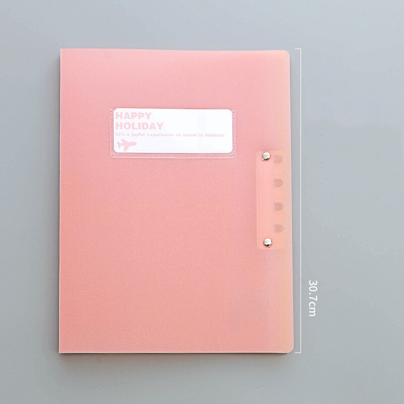 Carpeta A4 Carpeta de papel de prueba Almacenamiento de carpetas de datos bolsa organizador de archivos libro escuela Oficina suministros de documentos Carpeta de archivo