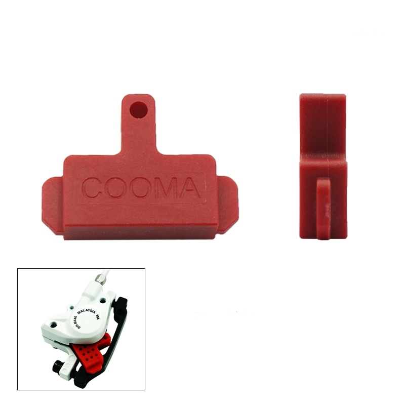 Separador de purga de Pastillas de freno de bicicleta, piezas de bicicleta de montaña para sistema de freno Shimano M675/785