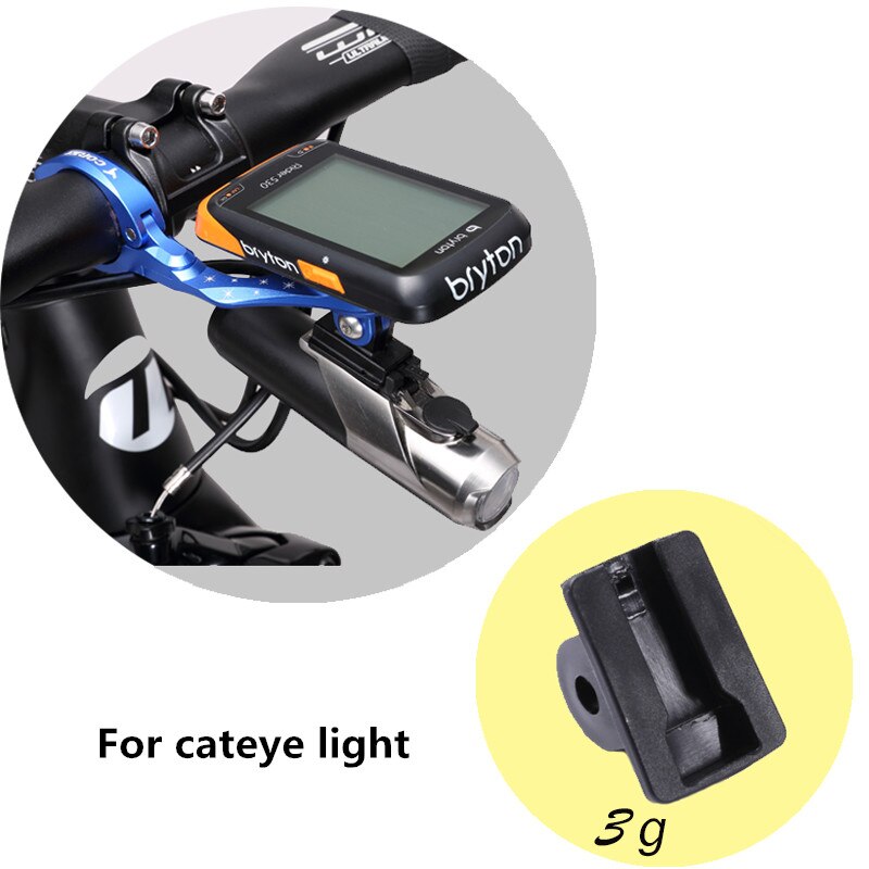 Fiets Licht Houder Zaklamp Lamp Beugel gelden Garmin Bryton Cateye Computer mount met Camera Adapter Fietsonderdelen