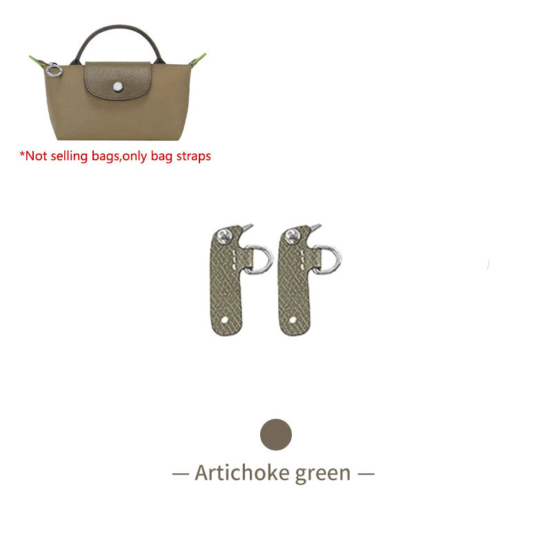 Zapasowy pasek na ramię ze skóry bydlęcej do małego paska crossbody Longchamp bez modyfikacji dziurkowania: Ciemnoszary