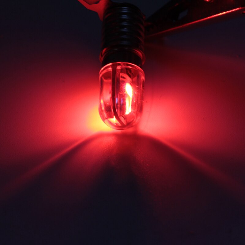 BA9S T4W luz Interior del coche 6v 12v 24v 36v 48v 220v marcador lateral automático bombilla de lectura trasera de respaldo lámpara de matrícula de puerta de camión 12 V: Rojo / 10.000 K