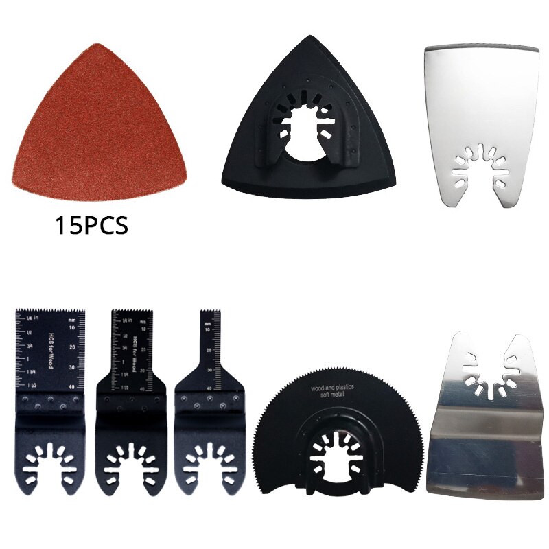 21V Oscillating Multi-Tool Variable Speed Cordless Brushless Electric Saw Trimmer Woodwork Shovel Cutting Tool With Accessories