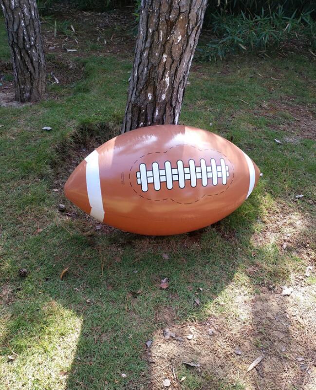 100*50CM Inflatable ball large football Parent-child outdoor Beach Sports ball simulation decoration Prop Beach volleyball Rugby