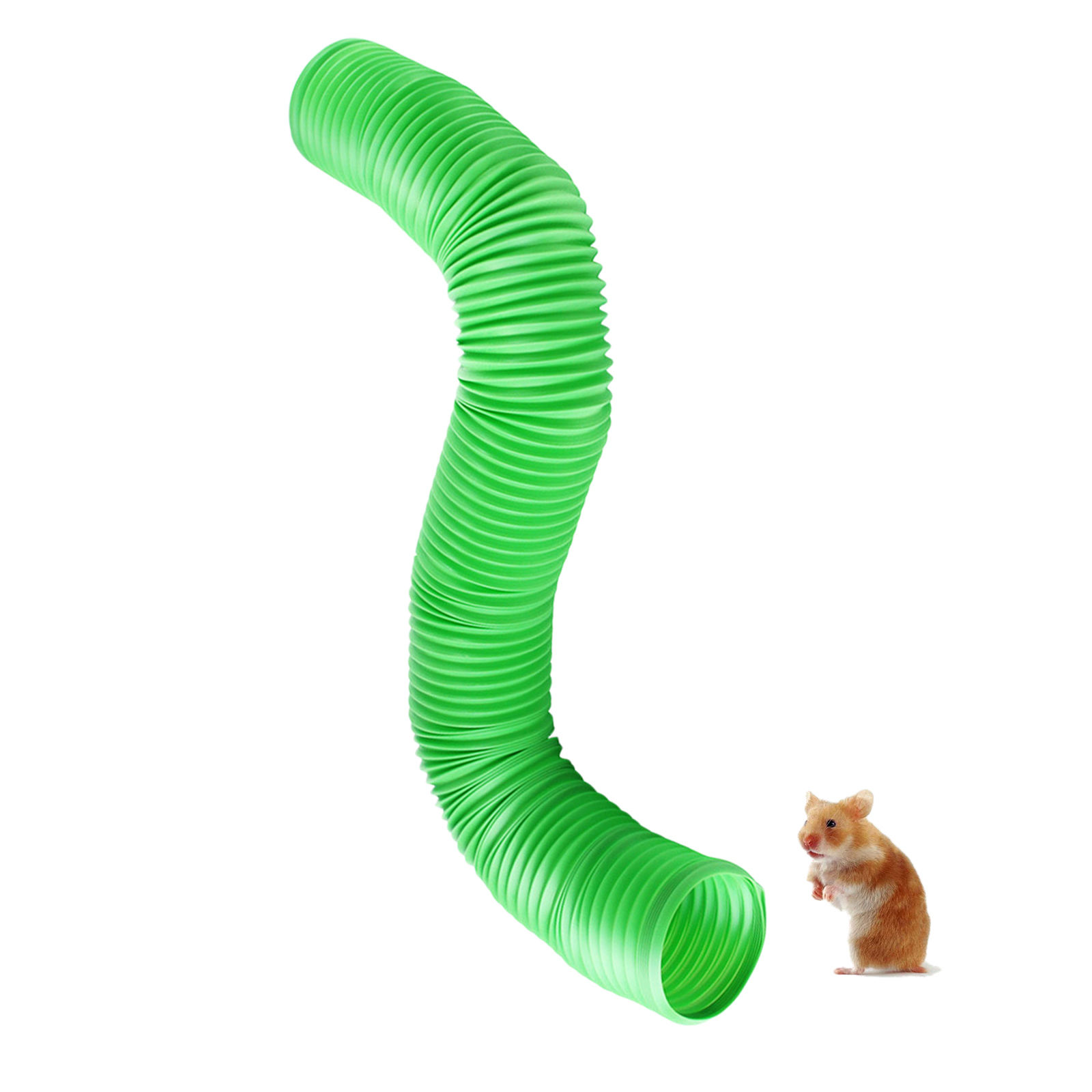 Kat Tunnels Crinkle Inklapbare Buis Dieren Hideaway Speelgoed Training Indoor Interactieve Doolhof Voor Konijnen Bunny Kittens Honden: Green
